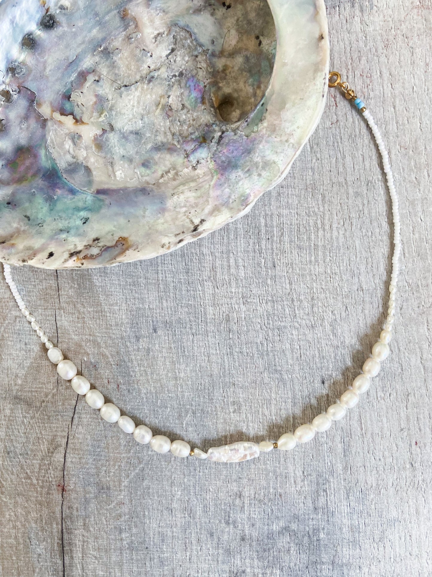 BIWA PEARL NECKLACE
